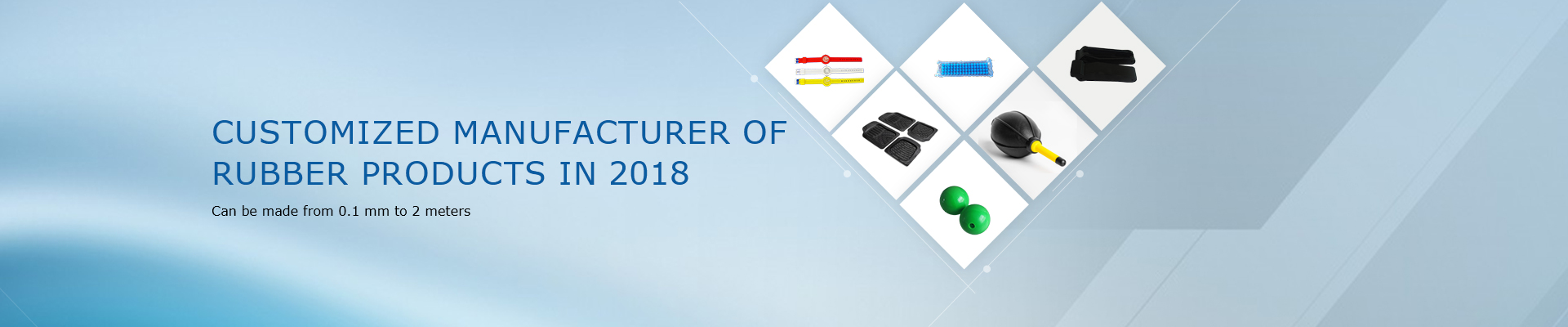 CUSTOMIZED MANUFACTURER OFRUBBER PRODUCTS IN 2018