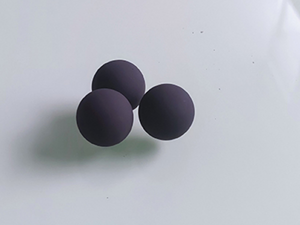 Fluorine rubber ball
